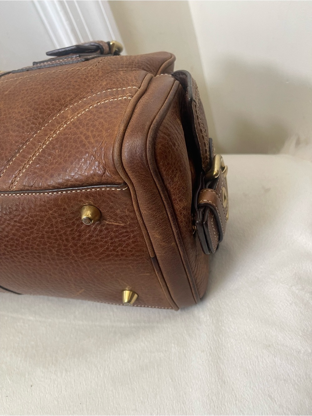 Coach Mia Soho satchel  Brown Leather Braided-Handle Shoulder - Picture 8 of 16
